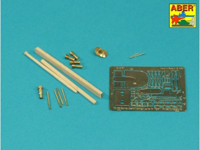 Some usefull turned parts to Tiger I for early versions 