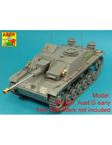 Some usefull turned parts to Tiger I for early versions 