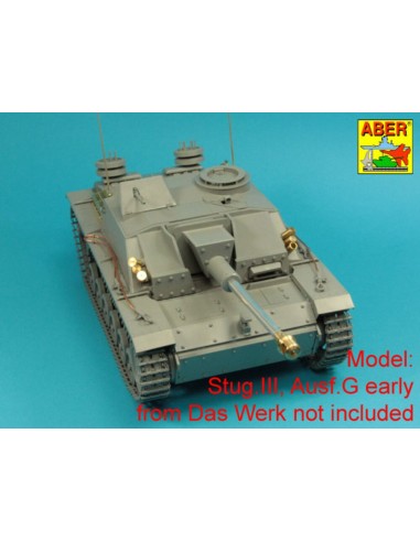 Some usefull turned parts to Tiger I for early versions 