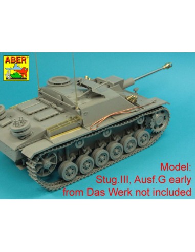 Some usefull turned parts to Tiger I for early versions 