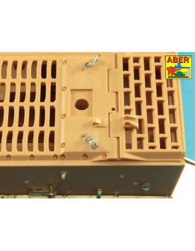 Clamps and Brackets for Tow & Track cables  used on Tiger I & King Tiger 