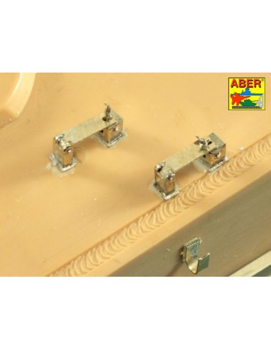 Clamps and Brackets for Tow & Track cables  used on Tiger I & King Tiger 