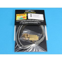 Tow cables & track cable with brackets used on Tiger I, King Tiger & Panther 