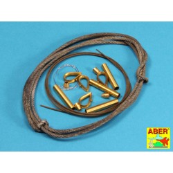 Tow cables & track cable with brackets used on Tiger I, King Tiger & Panther  2