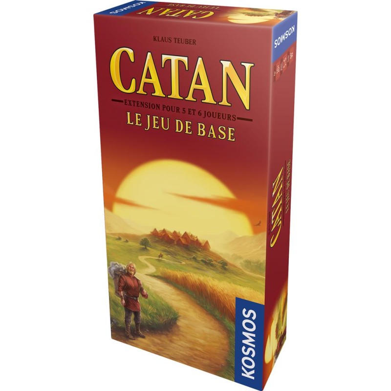 CATAN : JEU DE BASE 5/6 JOUEURS (Extension))