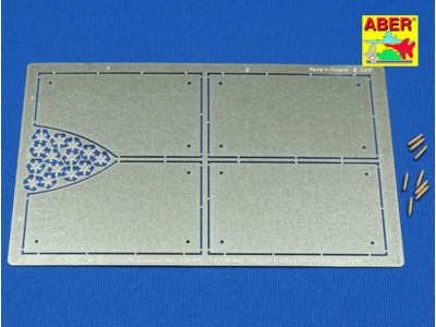 Tiger II Henshel- Vol.4- Armour for grilles 