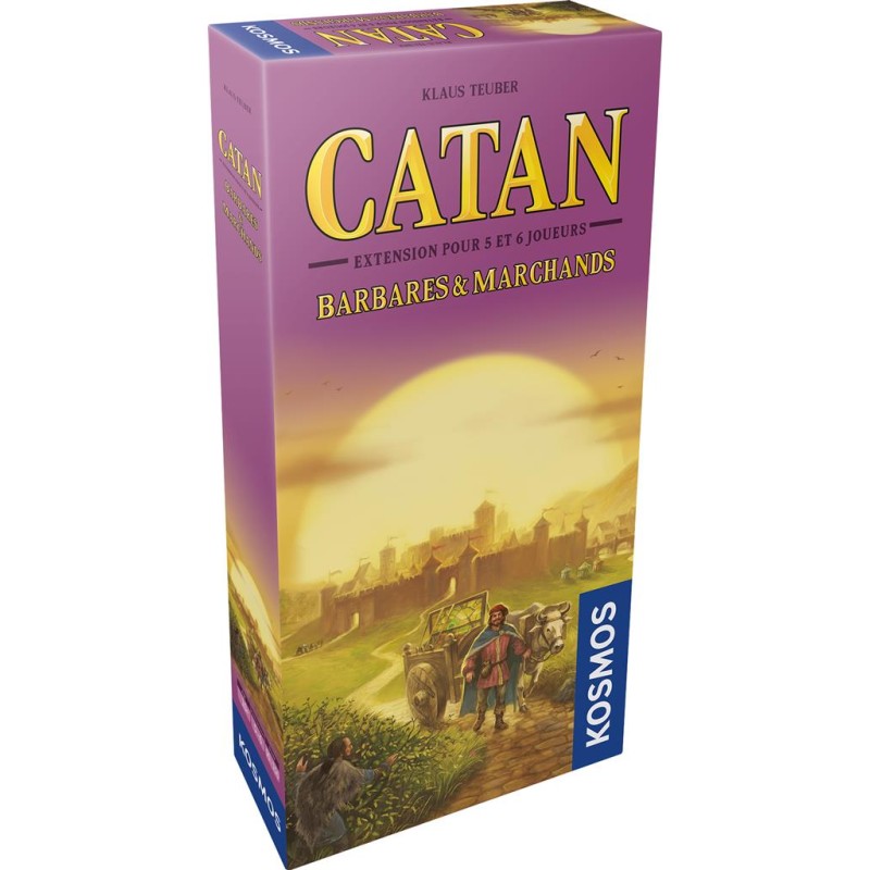 CATAN : BARBARES ET MARCHANDS 5/6 JOUEURS (EXT)