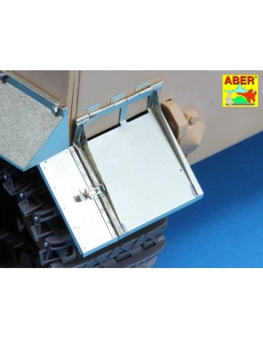 Rear fenders for Tiger I Ausf.E-(Late version) 