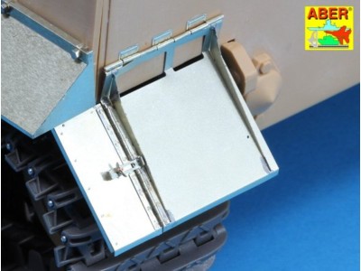 Rear fenders for Tiger I Ausf.E-(Late version) 