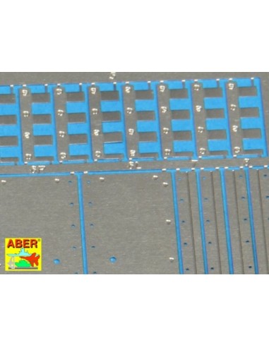 Rear fenders for Tiger I Ausf.E-(Late version) 