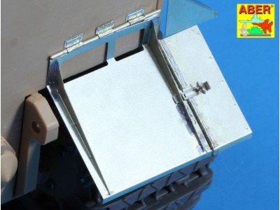 Rear fenders for Tiger I Ausf.E-(Late version) 