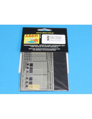 Rear fenders for Tiger I Ausf.E-(Late version) 