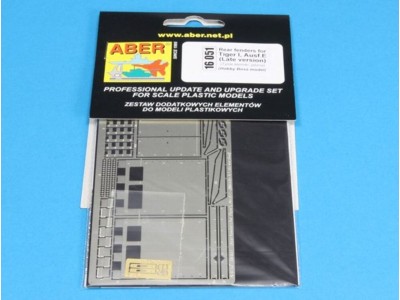 Rear fenders for Tiger I Ausf.E-(Late version) 