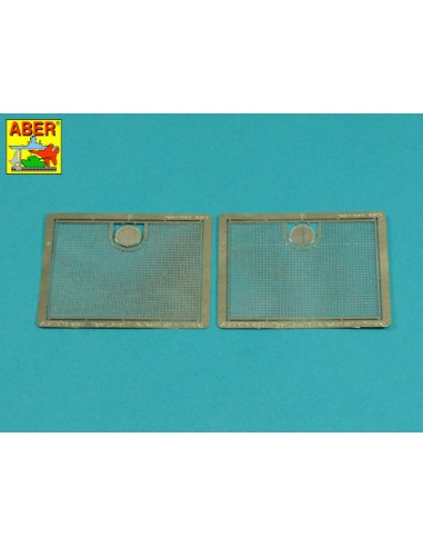 Aditional smaller mesh used on some Tiger I, Ausf.E under standart grilles 