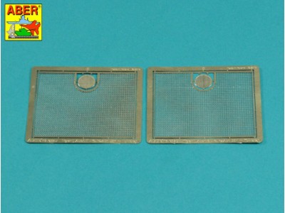 Aditional smaller mesh used on some Tiger I, Ausf.E under standart grilles 
