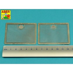 Aditional smaller mesh used on some Tiger I, Ausf.E under standart grilles  2