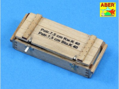 Transport boxes with 6 ammo PzKpfw. IV 