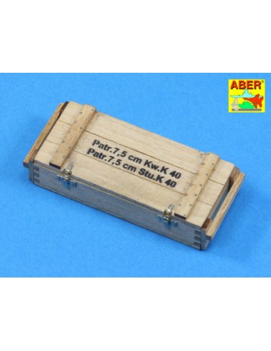 Transport boxes with 6 ammo PzKpfw. IV 