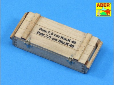 Transport boxes with 6 ammo PzKpfw. IV 