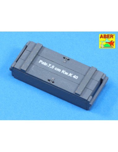 Transport boxes with 6 ammo PzKpfw. IV 