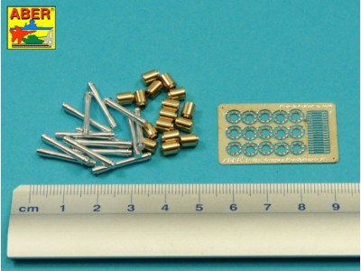 German Stielhandgranate 24 –set of 15 pcs. All metal parts 