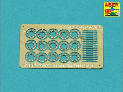 German Stielhandgranate 24 –set of 15 pcs. All metal parts 