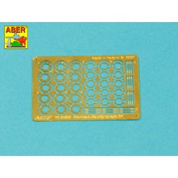 German Stielhandgranate 24 –set of 15 pcs. Metal and wood  parts  2