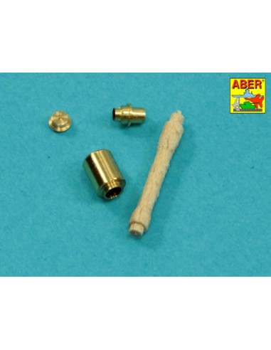 German Stielhandgranate 24 –set of 15 pcs. Metal and wood  parts 