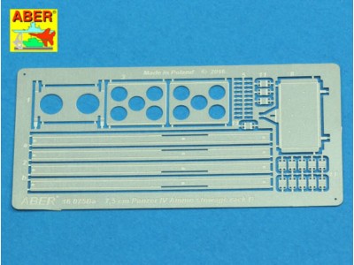 Ammo stowage rack type B for long rounds 