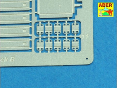 Ammo stowage rack type B for long rounds 