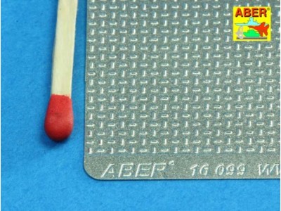 WWII German pattern treadplate 