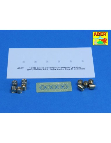 Smoke Discharges for rear granade racks 