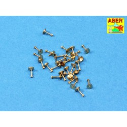 Turned imitation of Hexagonal bolts 1,19 mm x 30 pcs. 