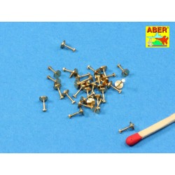 Turned imitation of Hexagonal bolts 1,19 mm x 30 pcs.  2