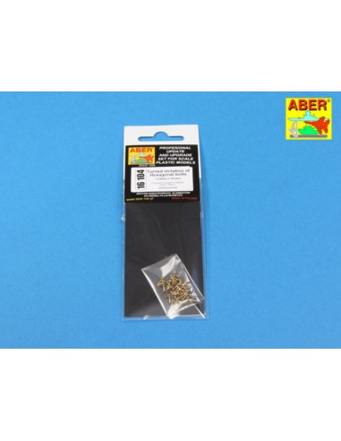 Turned imitation of Hexagonal bolts 1,19 mm x 30 pcs. 