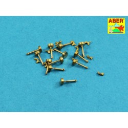 Wing nuts with turned bolt x 12 pcs.  2