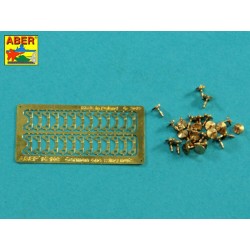One wing nuts for German vehicles PE nuts with turned bolt x 26 pcs. 