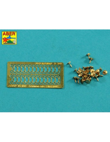 One wing nuts for German vehicles PE nuts with turned bolt x 26 pcs. 