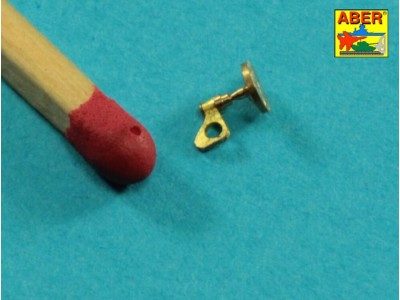 One wing nuts for German vehicles PE nuts with turned bolt x 26 pcs. 
