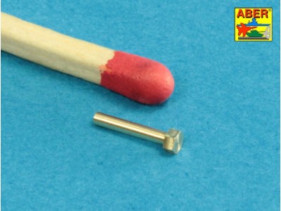 Turned imitation of Hexagonal bolts 1,6 x  6,0 mm x 25 pcs. 