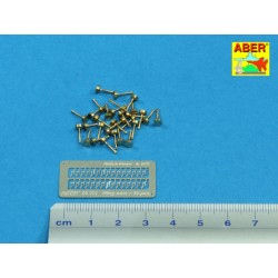 Wing nuts PE nuts with turned bolt x 30 pcs.  2