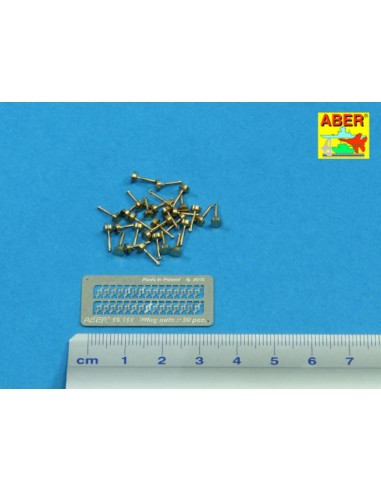 Wing nuts PE nuts with turned bolt x 30 pcs. 