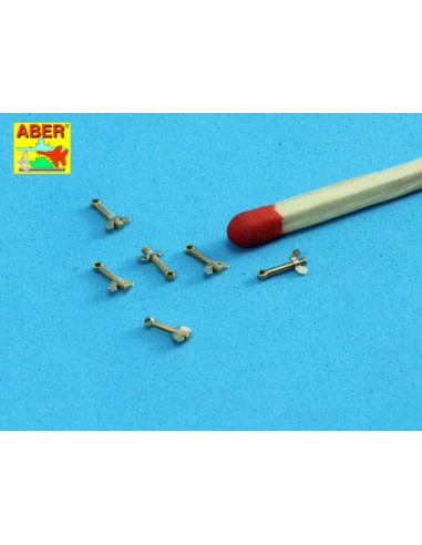 Wing nuts PE nuts with turned bolt x 30 pcs. 