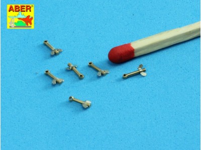 Wing nuts PE nuts with turned bolt x 30 pcs. 