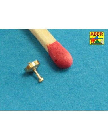 Turned imitation of Hexagonal bolts 0,85 x 1,30 mm x 30 pcs. 