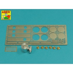Tiger I, E Tunisia 501 abt.- Air filter covers 