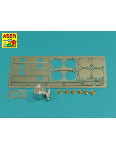 Tiger I, E Tunisia 501 abt.- Air filter covers 