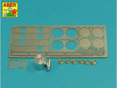 Tiger I, E Tunisia 501 abt.- Air filter covers 