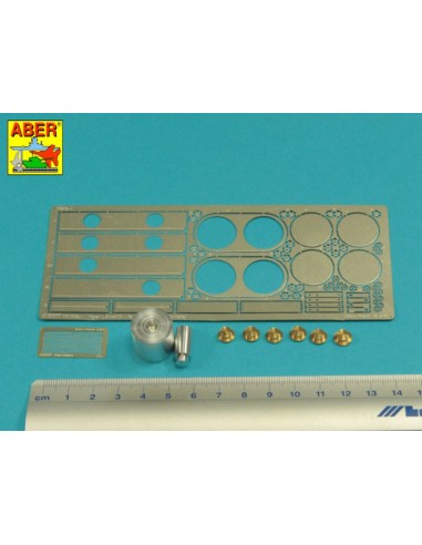 Tiger I, E Tunisia 501 abt.- Air filter covers 