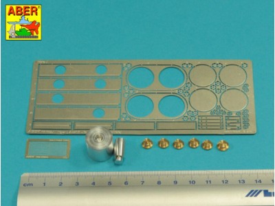 Tiger I, E Tunisia 501 abt.- Air filter covers 